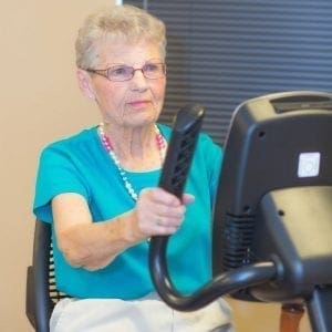 Exercise equipment at the Village at Skyline Pines Exercise equipment at the Village at Skyline Pines