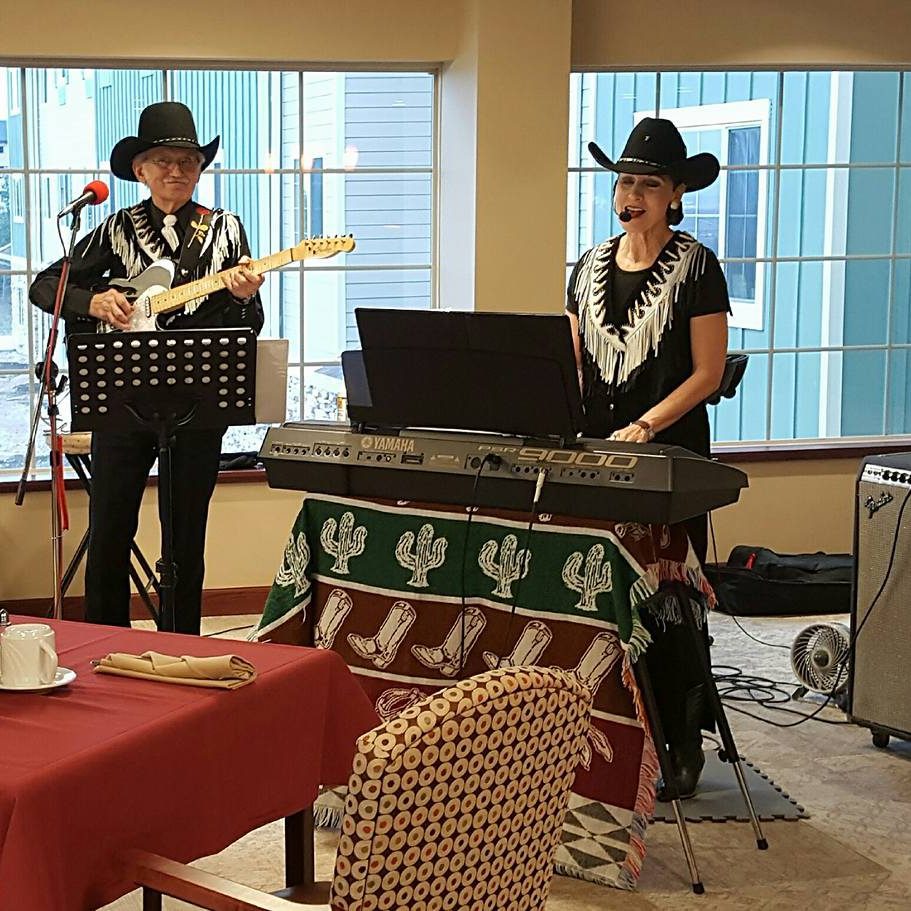 Live music in the dining area
