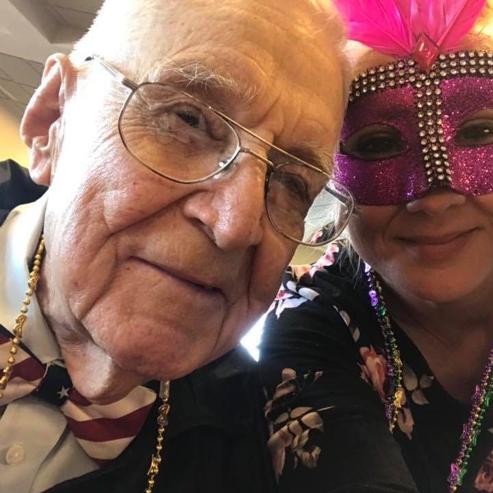 Mardi Gras masquerade party