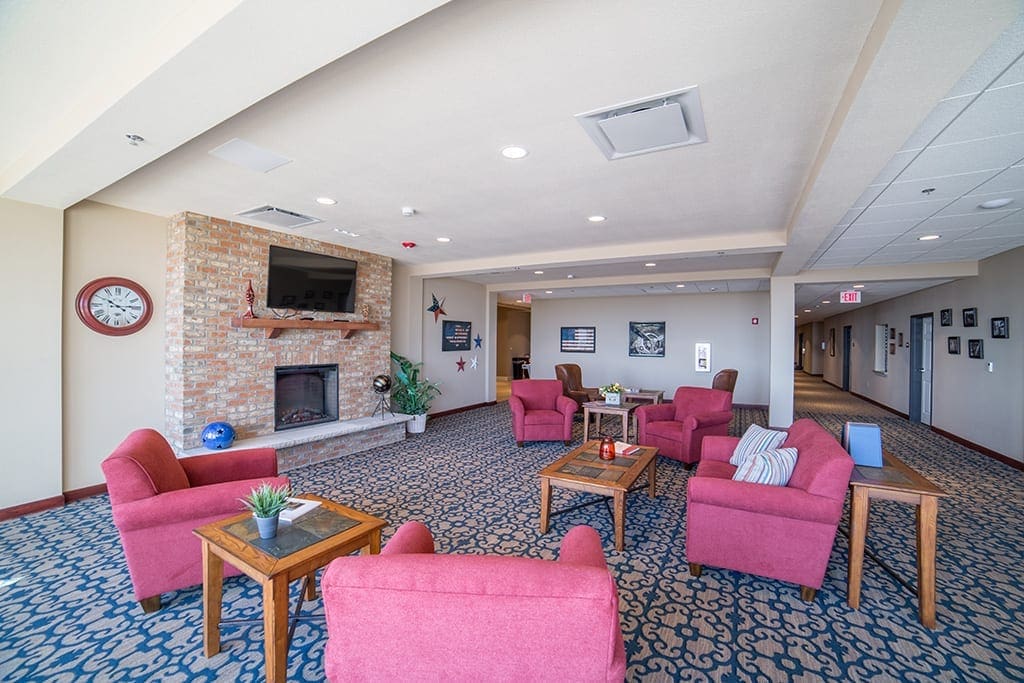 The Village at Skyline Pines Memory Care Lounge Area