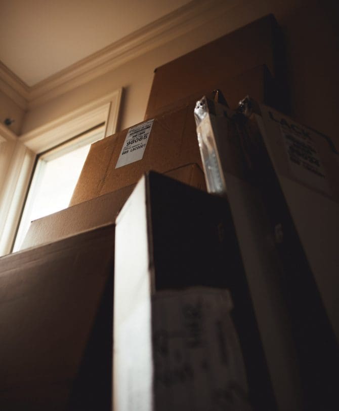 Moving boxes
